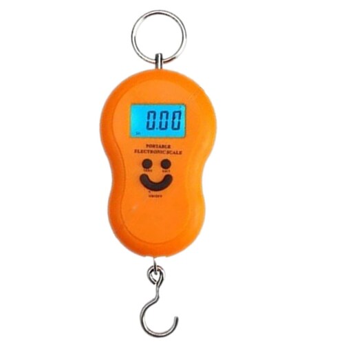 Hanging Scale 50Kg / 10g BackLight Luggage Fishing Weight Kg