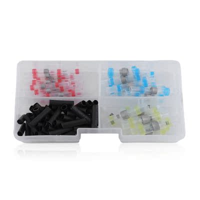 100PCS Heat Shrink Solder Sleeves cable connectors Polyolefi