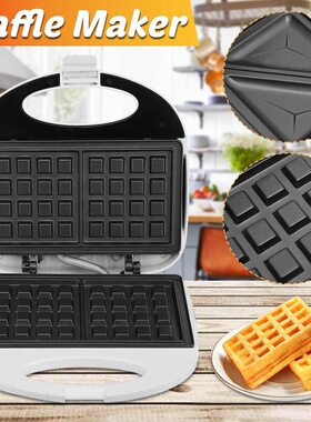 Electric Waffle Maker Cooking  Breakfast Machine Sandwich