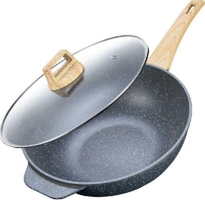 Maifan Stone Non-stick Wok Household Pan Wok Gas Induction