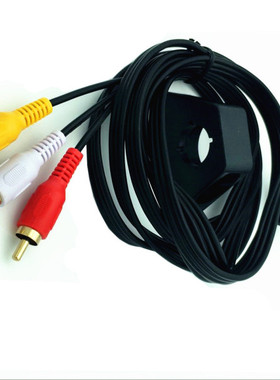 1m 3 RCA Male to 3.5mm Female Extention Mount, Flush Mount,