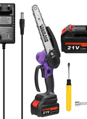 Power Tools 21V 8inch Electric Pruning Saw Wood Spliting Cha