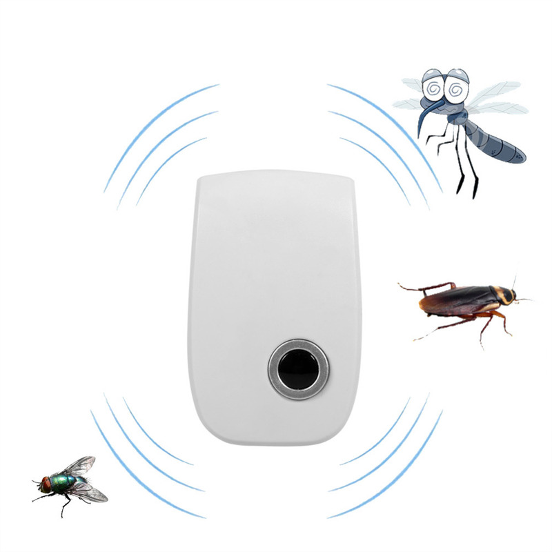 Ultrasonic Mosquito Repeller Anti Pest Bug Mosquito Cockroac