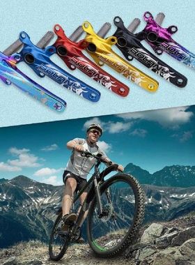 2Pcs Bolany Bicycle Crank Arm High Compatibility Vibrant