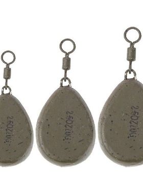10pcs/set Fishing Sinker Swivel Weight Sinkers Plumb