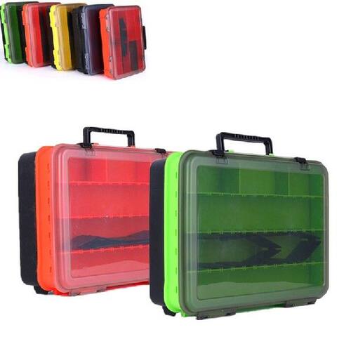 Double-layer Multifunction Fishing Lure Box Portable Shrimp