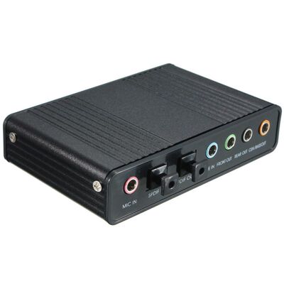 USB 5.1 3D Audio Sound Card Virtual 7.1 Channel Converter Ad