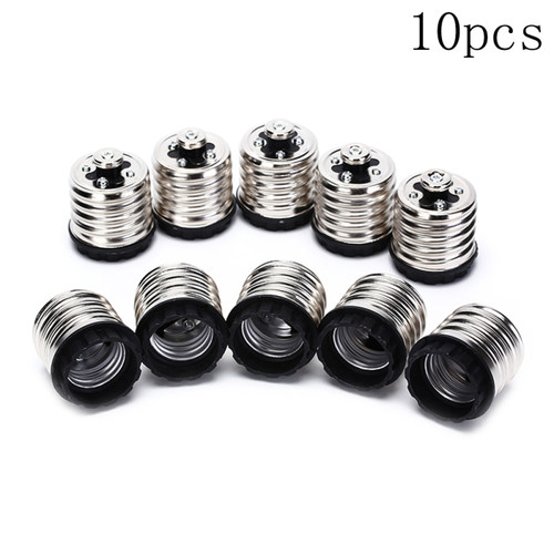 10pcs E40 to E27 LED Light Base Lamp Bulbs Adapter Socke Con