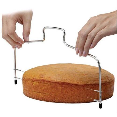 New Double Line Adjustable Baking Tools Cake Bread Slicer