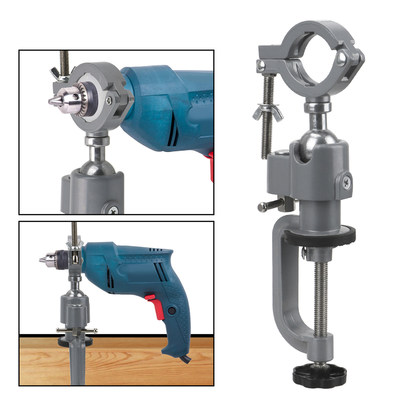 Rotating Table Vise Swivel Electric Drill Stand Holder