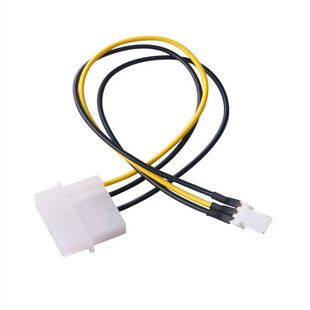 CPU Chasis Case Fan Power Connector Cable Adapter for 4-Pin