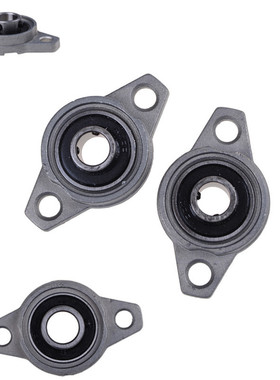 2Pcs KFL08 Pillow Block Bearing 8mm Bore Diameter Rhombic Fl