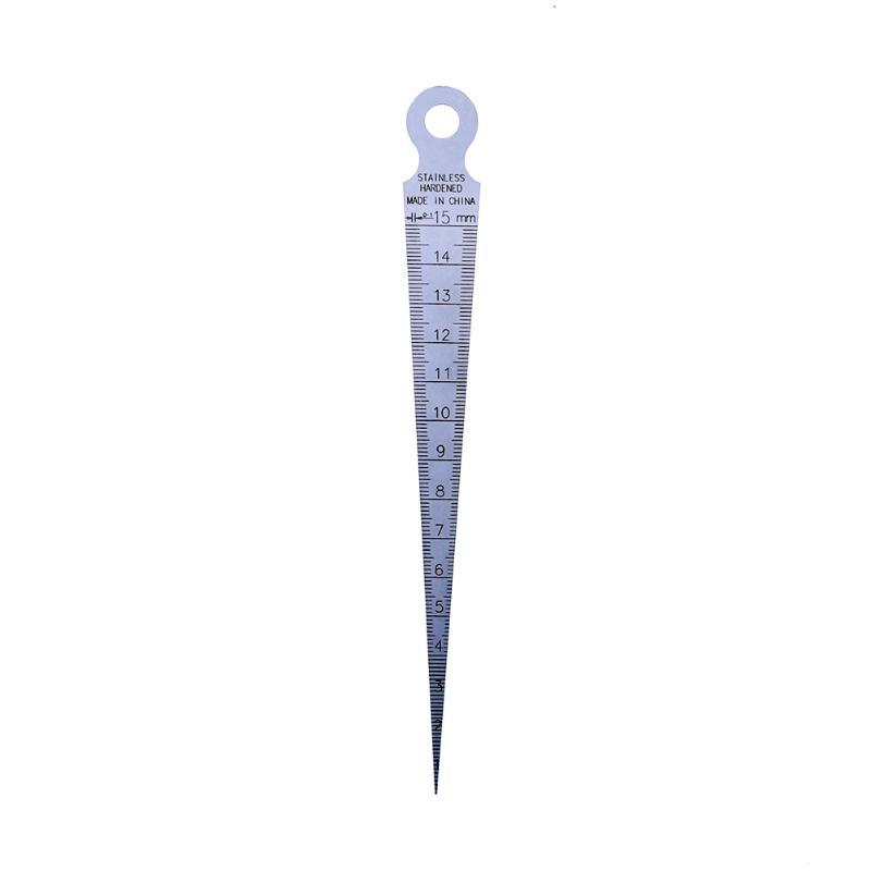 1-15mm Metric Taper Gauge Aperture Scale Wedge Feeler For Ho