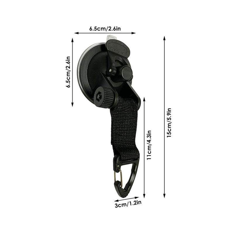 4pcs suction cup hook outdoor camping hiking suction cup