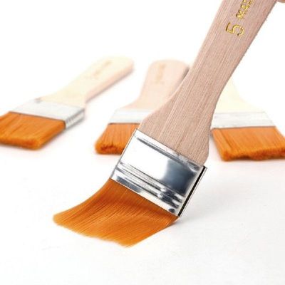 Art Supplies Watercolor Paint Drawing Wood Handles Hair