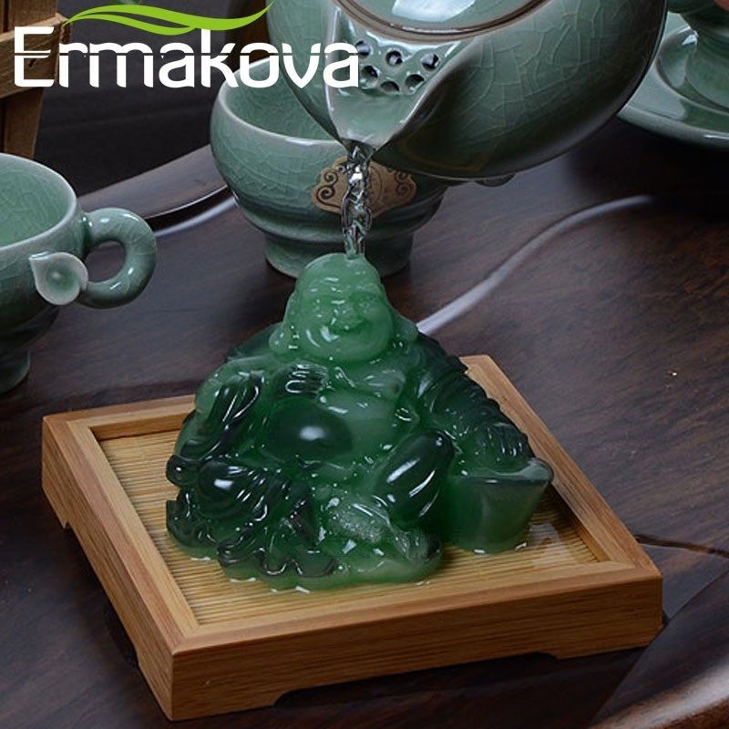 Resin Color-Changing Statue Chinese Buddha Figurine Feng Shu图片
