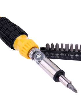 11pcs 180 Degree Rotating Ratchet Set Ratchet Wrench 6.35mm