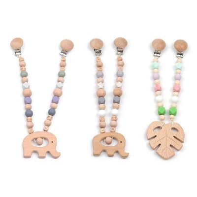 Baby Stroller Hanging Pendant Pacifier Chain Clip Mobile