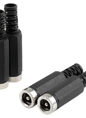 100pcs 5.5x2.1mm DC Power Cable Female Plug Connection Socke