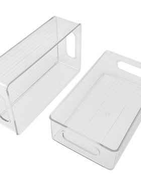 Hot 6Pcs Refrigerator Organizer Bins Stackable Fridge