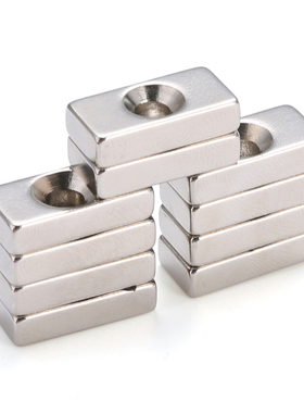 10pcs 4mm Hole N52 Neodymium Magnets Strong Rare Earth Magne