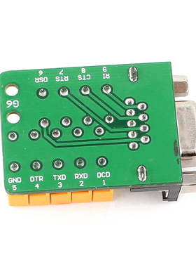 DB9 RS232 Serial Female Adapter Plate to 9 Position Terminal
