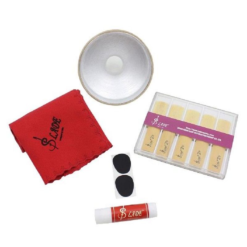 5 in 1 Tenor Saxophone Practice Mute+Reeds+Cork