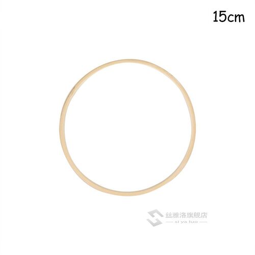 5pcs Catcher Ring Embroidery Hoop Bamboo Circle Round Wooden