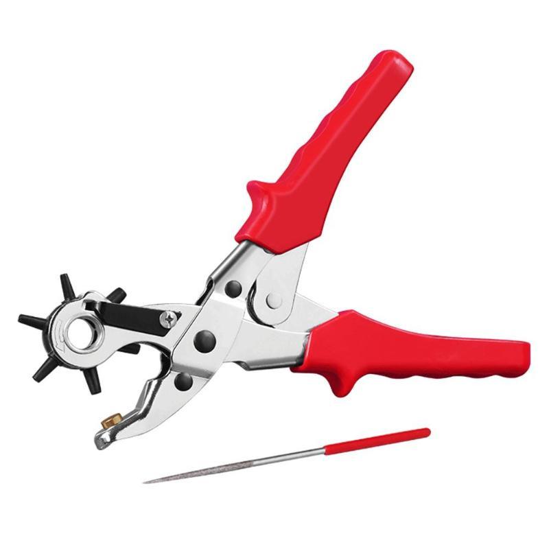 Leather Belt Hole Punch Plier Eyelet Puncher Punching with G
