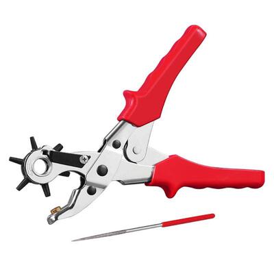 Leather Belt Hole Punch Plier Eyelet Puncher Punching with G