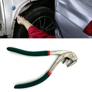 B2QB Car Door Panel Crimp Dent Edge Pliers Crimping Vise