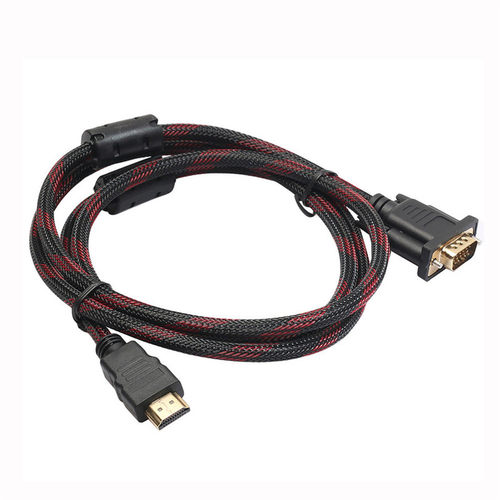 Full HD 1080P HDMI Male To 15 Pin VGA Connector Adapter Conv