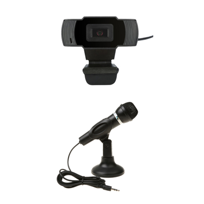 HD USB Web Cam+3.5mm Jack Stereo Plug Microphone+Stand for P
