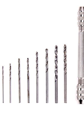 0.5-3.2mm Drill Bit Mini Manual Chuck Twsit Micro Drill Bit