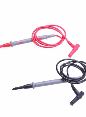 Multimeter Probe Silicone Test Lead Cable Alligator Burn Res