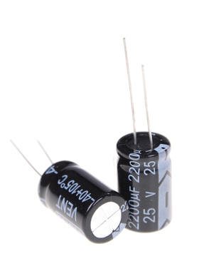 10pcs 25v 2200uf Electrolytic Capacitors 2200UF 25V 13*21mm