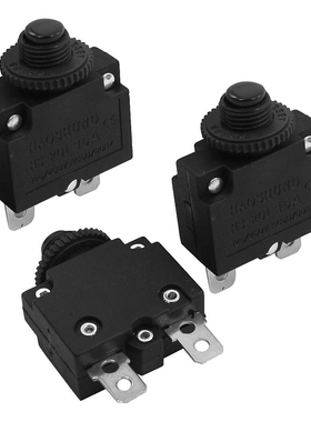 3Pcs AC 125V/250V 15A 2Pin ReCircuit Breaker Overload Protec