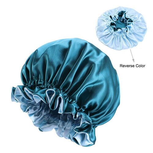 Sd Color Extra Large Satin Silk Bonnet Sleep Cap  Chemothera
