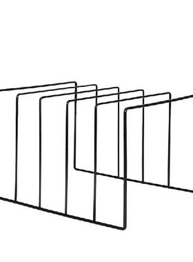 Professional Black Metal LP Vinyl Record Display Shelf