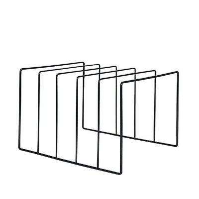 Professional Black Metal LP Vinyl Record Display Shelf