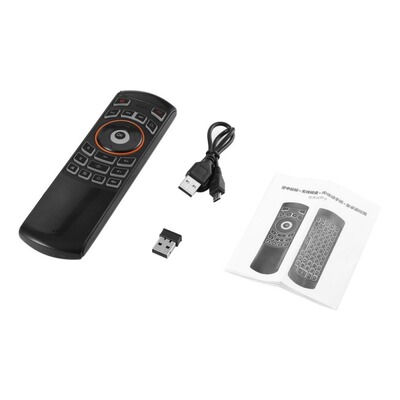 Back Light Air Mouse with Gyroscope Keyboard Mini Keyboard f