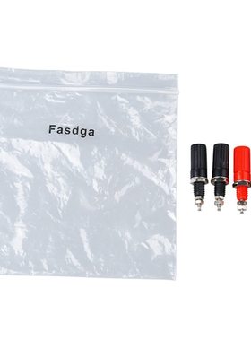 Fasdga 4 Pcs Body 4mm Female Banana Socket 7mm Thread Bindin