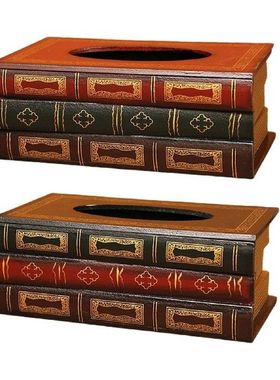 Wooden Tissue Storage Case Napkin Holder Tissue Box Cover