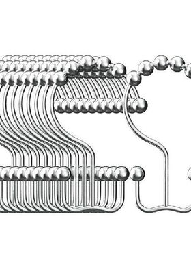 Double Sided Curtain Hooks Stainless Steel Shower Hooks For