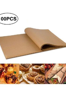 100pcs/pack  25*35cm/20*30cm/23*33cm Non-stick Parchment