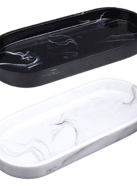 Nordic Resin Bathtub Serving Tray Plate Organizer for