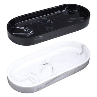 Nordic Resin Bathtub Serving Tray Plate Organizer for