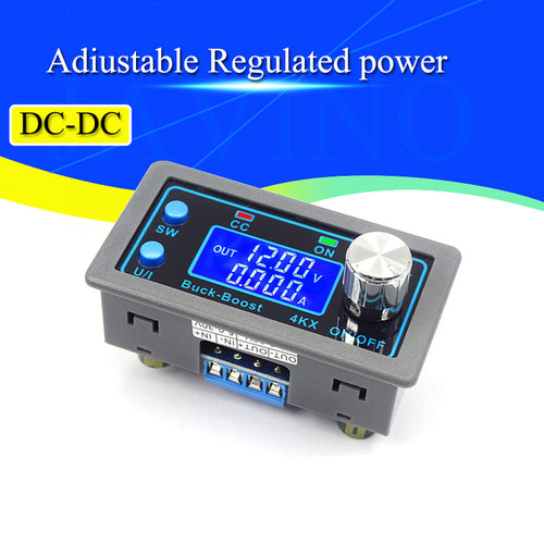 DC-DC Buck Boost Converter CC CV 0.5-30V 4A 5V 6V 12V 24V Po