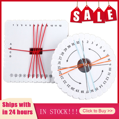 HOT! Round&Square Bracelet Knitting Kumihimo Disc Disk T