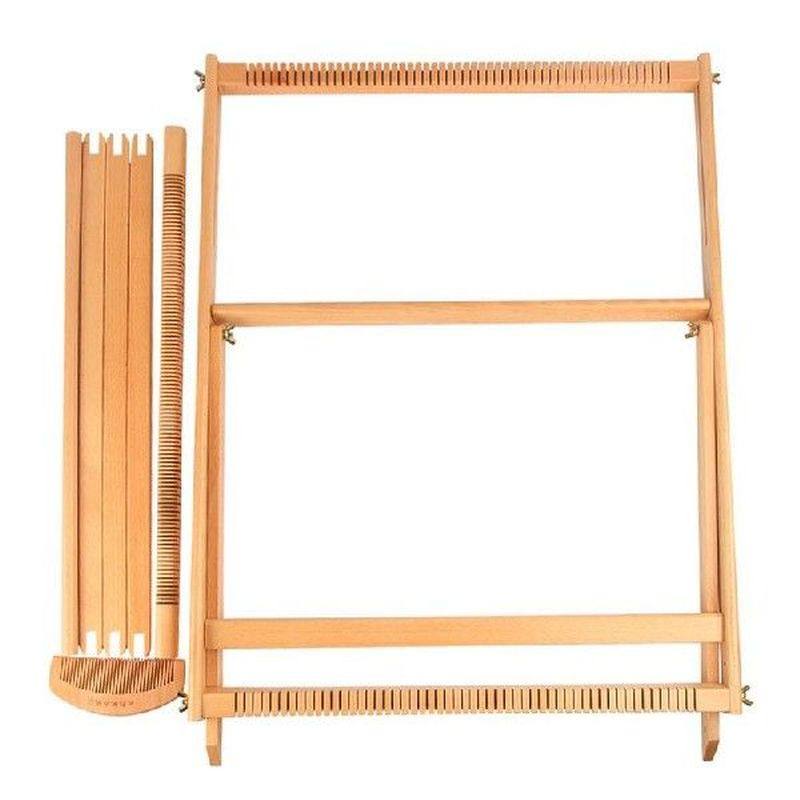 kids weaving durable weaving machine with stand wooden